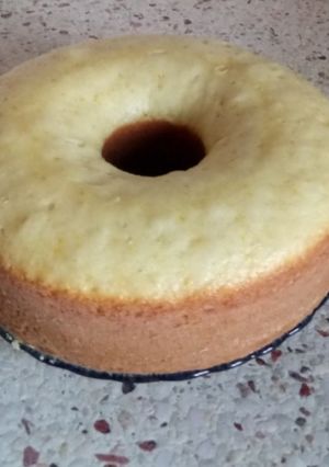Una foto de Bizcochuelo casero de naranja