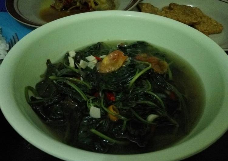 Sayur ubi jalar (loncom jenggel)