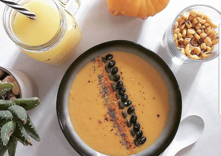 Simple Way to Prepare Speedy Pumkins soup