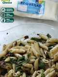 Macarrão Cremoso com Cogumelos e Requeijão Vegetal NatuCheese