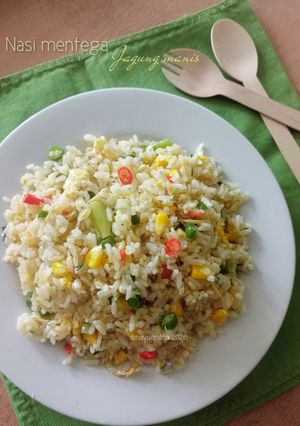 Foto resep Nasi Mentega Jagung manis