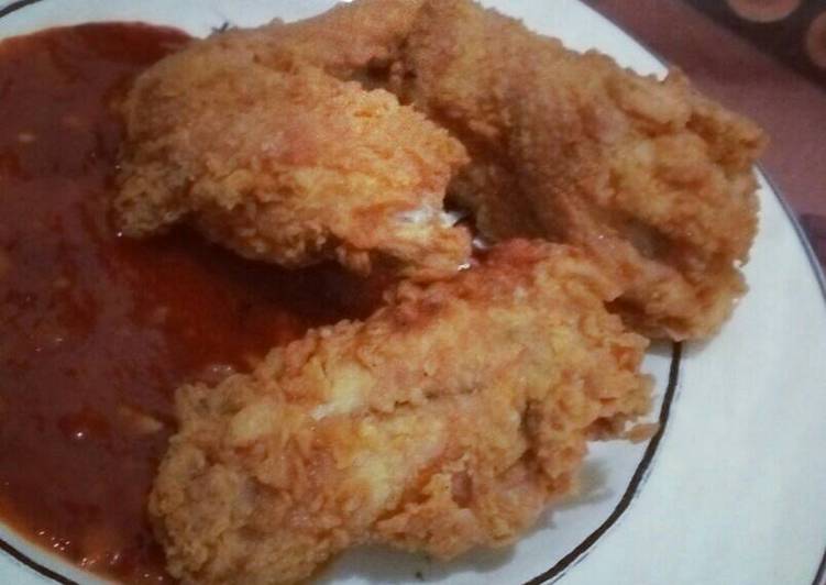 Ayam "KFC" paling Mudah