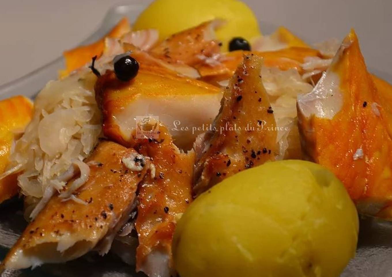 Choucroute de la Mer aux poissons fumés