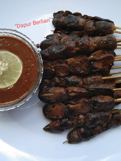 Foto resep Sate jamur kancing with sambel kacang