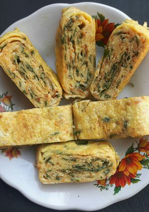 Foto resep Omelet sayur sederhana