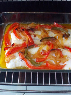 Una foto de Lomo de bacalao al horno en 20'