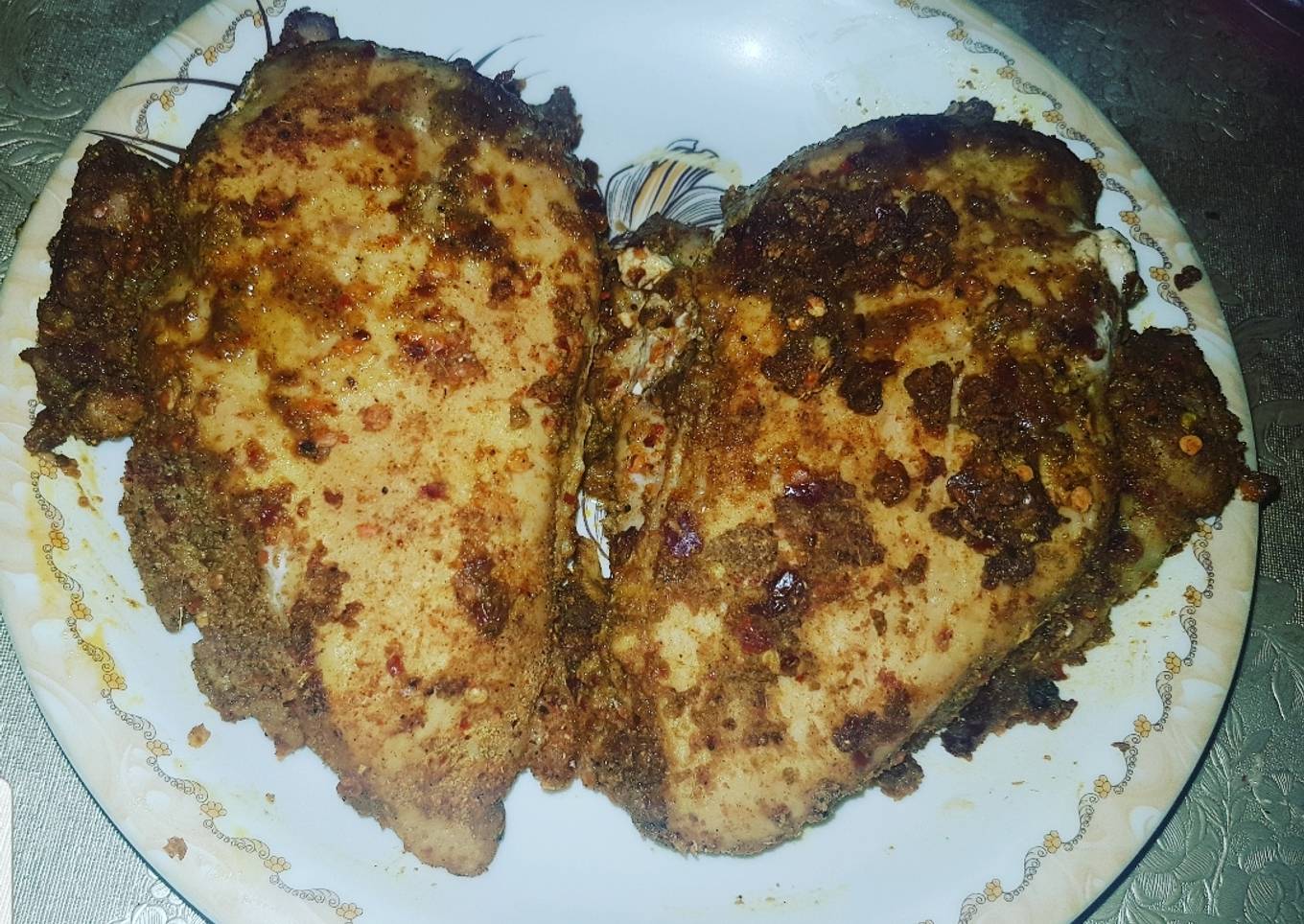 Steam chicken