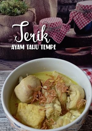 Foto resep #447 Terik Ayam Tahu Tempe (MPASI 1+)