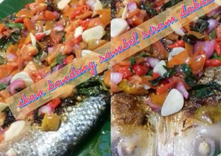 Ikan bakar sambel siram dabu2