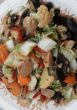 Foto resep Tumis sayur sawi