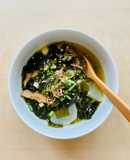 Korean Style Beef and Radish Seaweed Soup