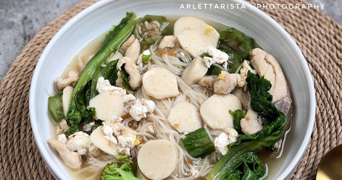 Resep Misoa kuah ayam /misua oleh Rista Arletta Cookpad