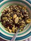 Mingau de chia