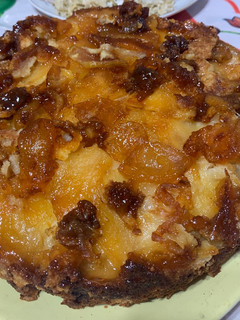 Una foto de Torta de manzana acaramelada