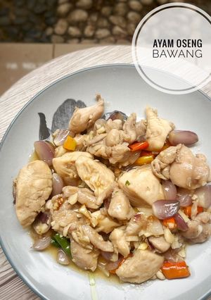 Foto resep Ayam Oseng Bawang