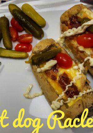 Foto resep Hot dog Raclette