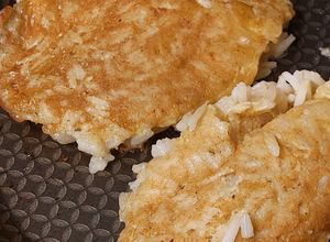 Una foto de Bocaditos de Arroz y Huevo Sobrante
