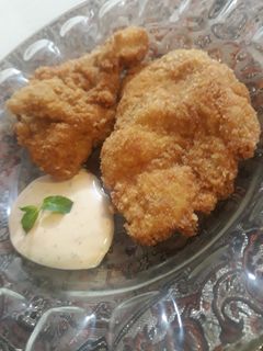 عکسی از دستور مرغ سوخاری😋