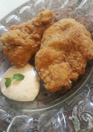 عکسی از دستور مرغ سوخاری😋