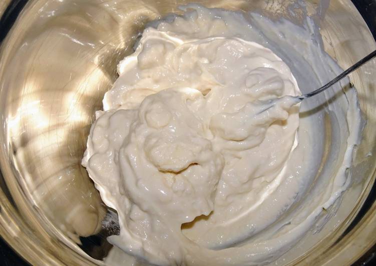 Recipe Yummy Mascarpone Vegan