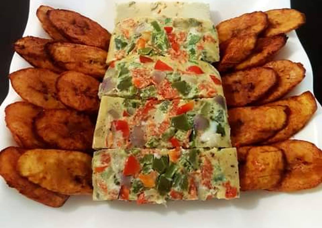 Steamed omelette