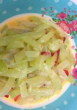 Foto resep Sayur santan labu Siam