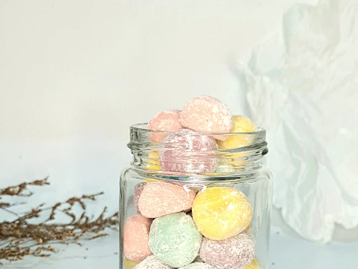 Langkah Mudah untuk Menyiapkan Resep Rainbow Milk Balls (Bola Susu Pelangi) yang Lezat Sekali Anti Ribet, Mantap