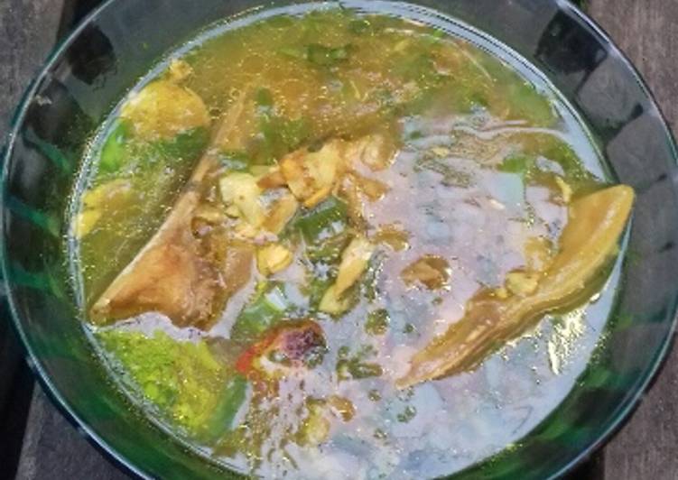 Sop Ikan Kepala Patin