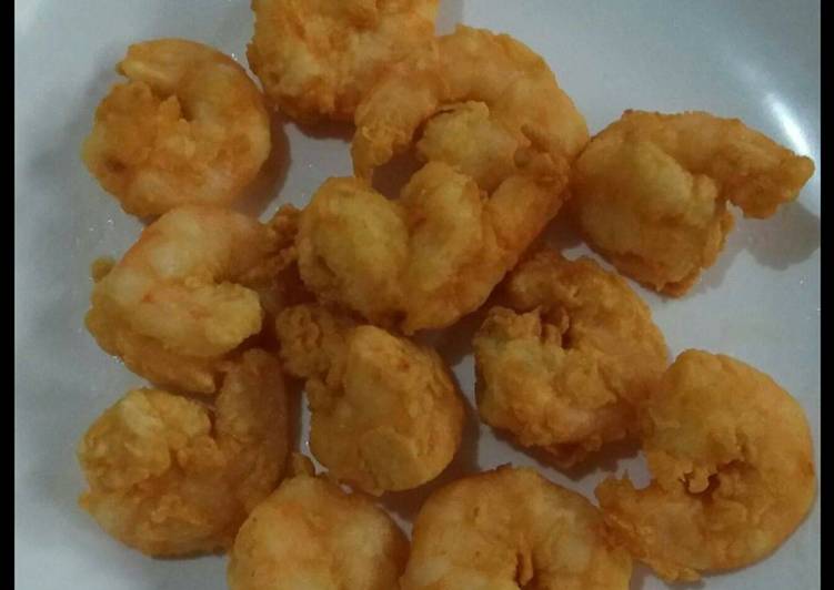 Udang goreng crunchy