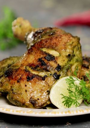 A picture of Low-Calorie Chicken Cafreal.
