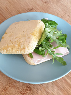 Una foto de Pan de garbanzos