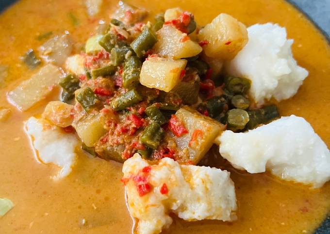 Resep Sayur kacang betawi (ketupat sayur betawi) oleh Nunucooking - Cookpad