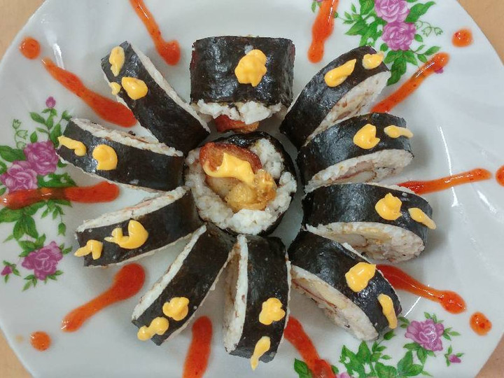 Resep Healthy Spider Flaxseed Sushi Roll (Nasi Gulung Laba Laba), Enak Banget