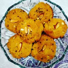 A picture of Oats Jaggery Cookies.