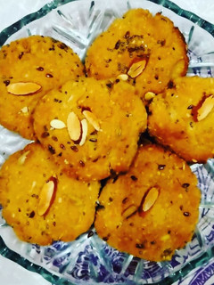 A picture of Oats Jaggery Cookies.