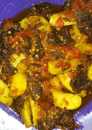 Foto resep Dendeng sapi balado
