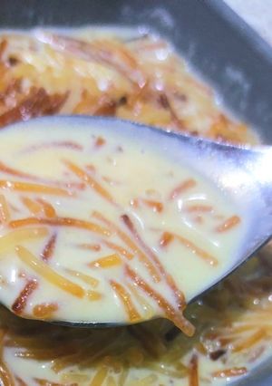 صورة لوصفة شعيرية بالحليب المكثف 🥣