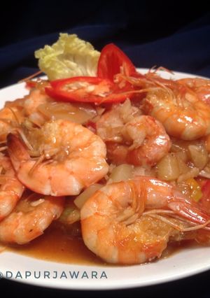Foto resep Udang Saus Madu