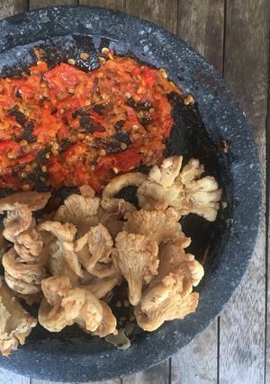 Foto resep Jamur crispy sambal bawang