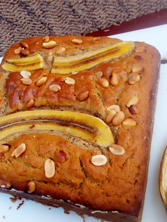 A picture of Banana bread #4weeksChallenge.