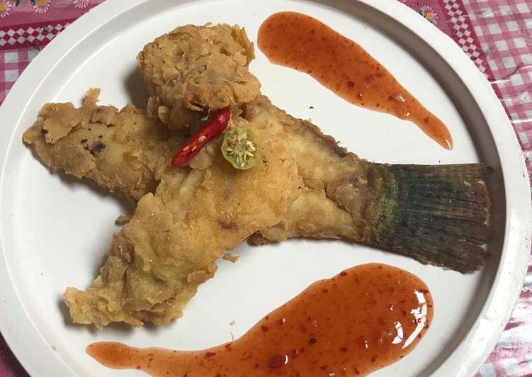 Ikan fillet saus bangkok