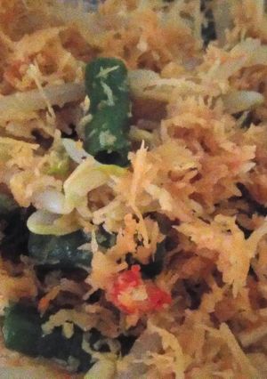 Foto resep Urap toge kacang pajang