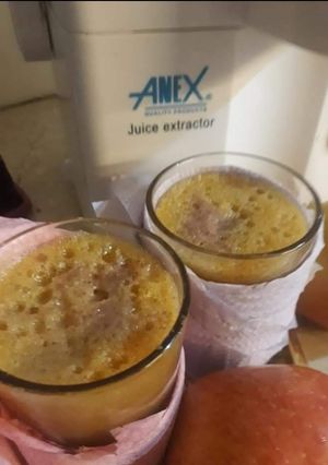 A picture of Apple juice.