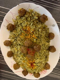 عکسی از دستور کلم پلو
