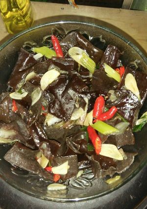 Foto resep Masak jamur kuping simpel