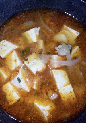 Foto resep SUNDUBU JJIGGAE (SUP TAHU PEDAS ALA KOREA)