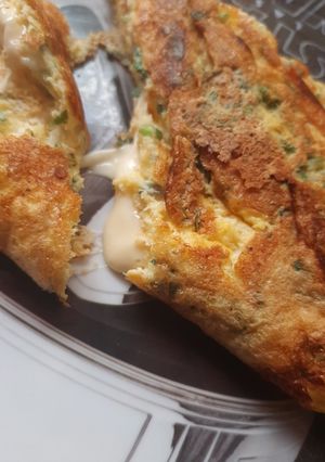 Una foto de Omelette rápido