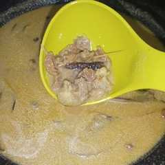 A picture of Gulai Kambing.