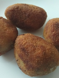 Una foto de Croquetas de shiitake