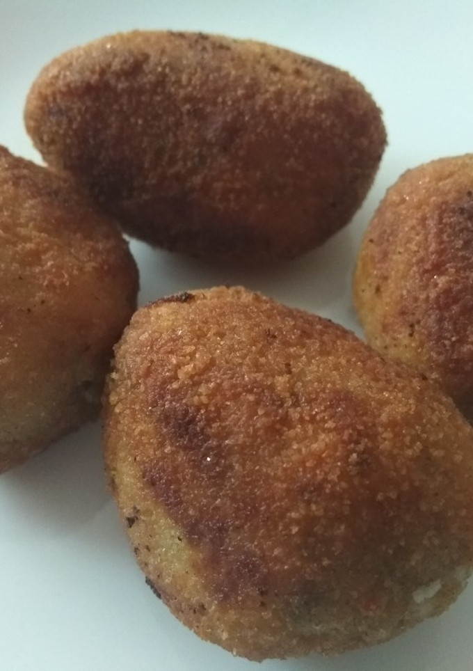 Una foto de Croquetas de shiitake